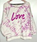 Victorias Secret Valentines *Love Angle Wings~TieDie / Sweat Shirt /Size MM 