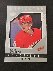 2022-23 Upper Deck UD ELMER SODERBLOM HR55 SUPERSTAR HONOR ROLL