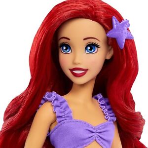 Disney Princess Ariel Mermaid and Princess Dress-up Set Doll, Ages 3+, HMG49