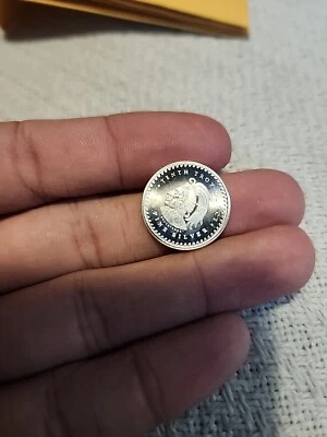 1/10 troy oz Silver Round .999 Pure Silver Bullion - Aztec Calendar - Image 1 of 2