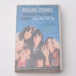 Rolling Stones Through the Past, Darkly Big Hits Vol. 2 Cassette Tape Clamshell - Picture 1 of 6