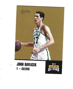 Absolute Memorabilia Panini All Stars Rack Pack #30 John Havlicek 2010-11 - Imagen 1 de 1