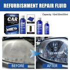Car Headlight Restoration Set Fluid Repair Kit Plastic Cleaner Light Polish S9t5