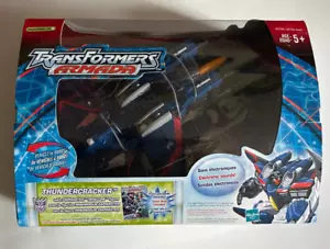 VINTAGE TRANSFORMERS ARMADA THUNDERCRACKER +MINI CON ZAPMASTER VOYAGER CLASS NEW - Picture 1 of 2