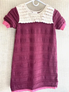 Hannah Andersson girl's sweater dress, 95% cotton, size 150 (8) - Picture 1 of 6