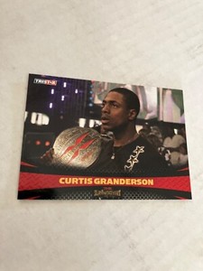 Curtis Granderson 2009 tna rookie WRESTLING card born in blue island Illinois