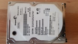 disque dur IDE 2.5 " 10 Go 20 Go 30 Go 40 Go 60 Go 80 Go 100 Go 120 Go - Photo 1/1