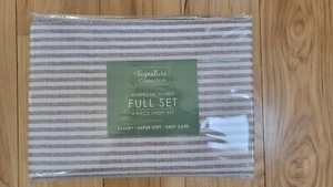 4 Piece Bed Sheet Set Soft Brushed Microfiber Comfort Bed Sheet Set - Picture 1 of 3