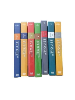 Dr House Staffeln 1-7 Dvd  Sprachen Englisch/Französisch Seasons 1-7 TOP Händler - Bild 1 von 4