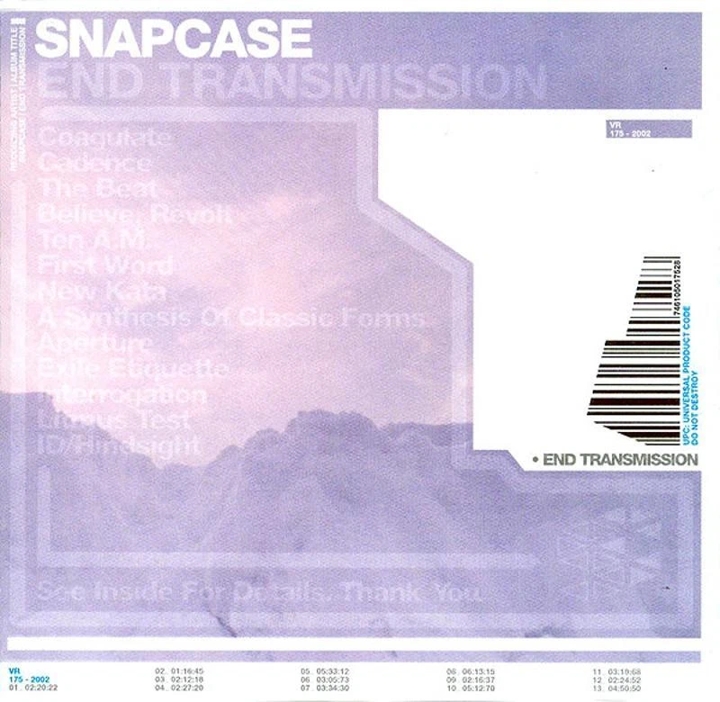 Snapcase - End Transmission CD NEU OVP - Bild 1 von 1