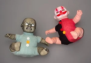 Klassischer Halloween Zombie Clown Baby Spielzeug Wiggler nur der Clown - Bild 1 von 1