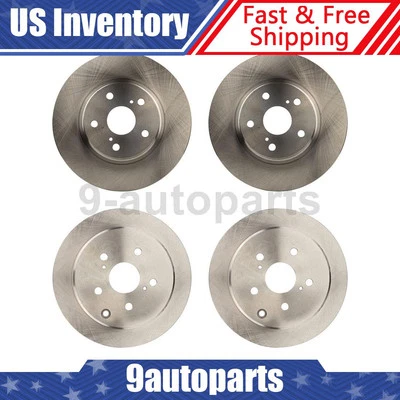 Rotores de freno de disco delanteros y traseros para 1986 1987 1988 1989 1990 - 1992 Toyota Supra Foto 1 de 4