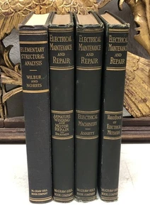 Set of 3 Electrical Maintenance & Repair + Elementary Structural Analysis McGraw - Foto 1 di 20