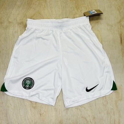 NEW MD Nigeria National Team Nike Away Performance Stadium Shorts White - Image 1 of 4