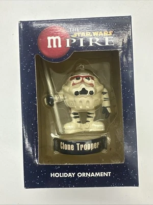M&M’s Star Wars Mpire Holiday Ornament Clone Trooper - 2005 Kurt Adler Lucasfilm Foto 1 de 3