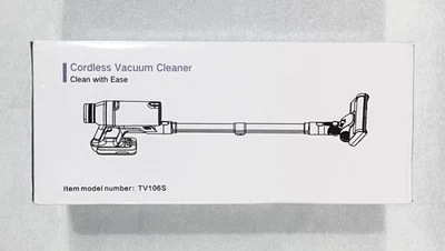 CUZMOK Cordless Stick Vacuum Cleaner, 550W Powerful W/HEPA Filter, Purple - Image 1 of 4