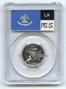 2002 S 25C Silver Louisiana Quarter PCGS PR69DCAM - Picture 1 of 2