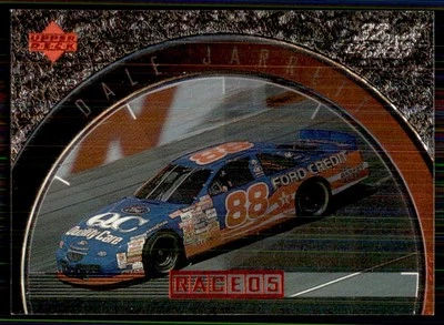 1997 Upper Deck 32 Days of Speed #DS5 Dale Jarrett - Image 1 of 2