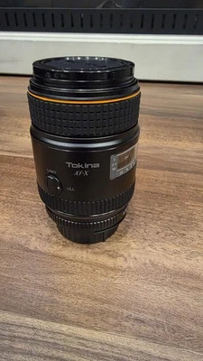  Lente AF negra Tokina AT-X M100 PRO D 100 mm F/2,8  Foto 1 de 4