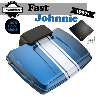 Almohadilla Fast Johnnie Rushmore Chopped Tour Pack Pak para Harley Touring/Softail Foto 1 de 4