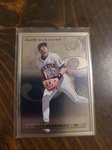 1996 Leaf Steel Alex Rodriguez #8