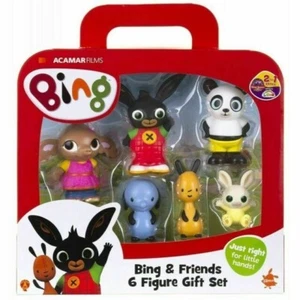 bing friends 6 figure gift set BNG07000 sula pando amma flop charlie personaggi - Imagen 1 de 1