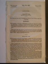 Gov Report 1846 J C Symmes Private Land Claims Comp Revolutionary War Bounty 