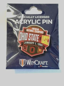 1968 National Champions Ohio State Buckeyes USC Commemorative Pin New - Picture 1 of 1