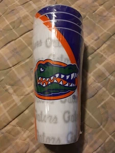 Florida Gators NCAA weiß & blau Kunststoff Heckklappe Tassen (4er Set) - Bild 1 von 10