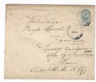 1892 Russia 10k Coat of Arms Postal Stationery to Thorn Poland (Torun)