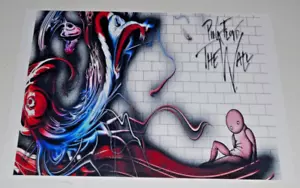 Large Pink Floyd The Wall promo 1981 Movie Gerald Scarfe Art 19"x13" RARE - Picture 1 of 1