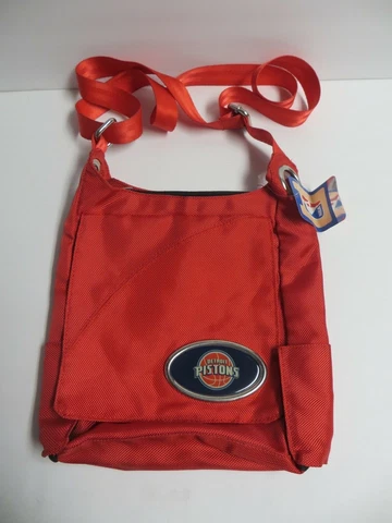 NEW Detroit Pistons Womans Tote Purse Bag - Genuine NBA Fan Store Basketball Cover