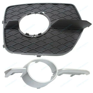 Front Fog Light Cover Grille W/ Trim Fit For BMW X6 E71 2008-2014,Right,2pcs - Picture 1 of 9