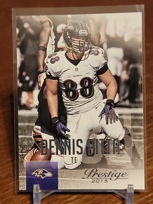 2015 Panini Prestige Dennis Pitta BYU Cougars #58 - Image 1 of 2