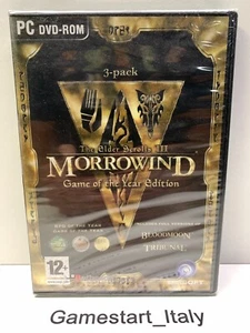 THE ELDER SCROLLS III MORROWIND GAME OF THE YEAR EDITION GOTY PC COMPUTER - NEW - Picture 1 of 10