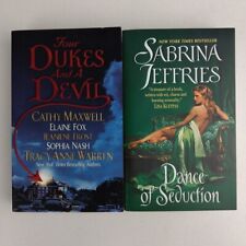 Dance of Seduction and Four Dukes and a Devil Avon Romance Books X2 Romantic