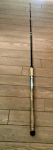 Vintage Garcia Conolon 6’8” One Piece Wood Handle Fishing Rod - Picture 1 of 6