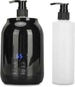 Massage Oil Warmer, LED Display Single Bottle Pro Massage Heater,2 Oil Bottles - Picture 1 of 6