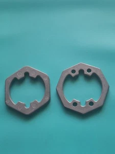 (2) Plastic Style Beyblade Old Generation Defense Metal Weight Disks - Picture 1 of 2