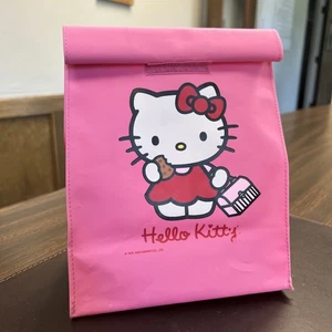 Hello Kitty Reusable Lunch Bag | 2008 | 6.25" x 10.75" Pink | No Bag - Picture 1 of 14