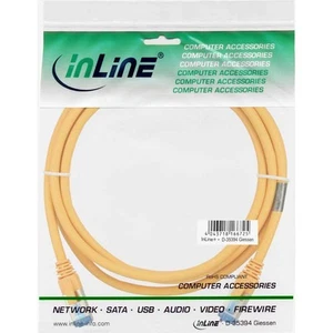 5x InLine Patchkabel Cat.6A, S/FTP (PiMf), halogenfrei, 500MHz, gelb, 1,5m - Bild 1 von 2