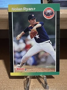 1989 Donruss Baseball MLB Nolan Ryan Houston Astros Card #154 - Picture 1 of 2
