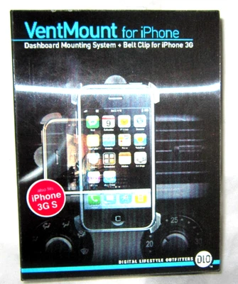 VEHICLE AIR VENT MOBILE PHONE MOUNT  for iPHONE 5s 5, iPHONE 4's 4, iPHONE 3's 3 - Image 1 of 2