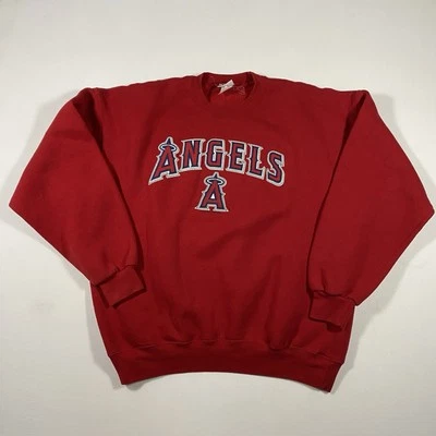 Vintage Los Angeles Angel 2008 MLB Embroidered Red Sweater Men’s XL - Image 1 of 4