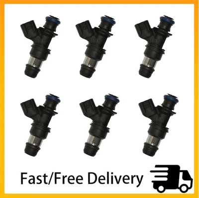 For 2005 2006 Buick TERRAZA Chevrolet UPLANDER SATURN RELAY 6pcs Fuel Injectors - Image 1 of 4