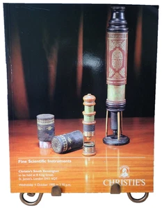Vintage Christie’s Catalog South Kensington Fine Scientific Instruments 10/1995 - Foto 1 di 12