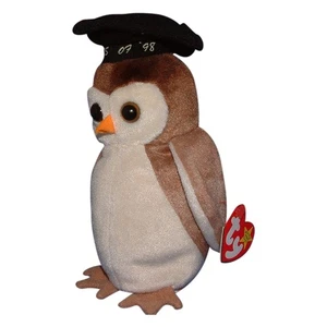 Ty Beanie Baby Wise - MWMT (Búho 1997) Graduación DOB 1998 - Imagen 1 de 1