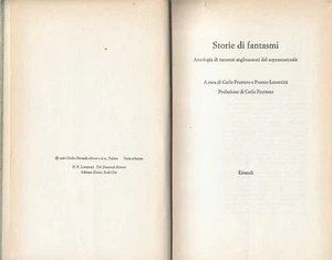 Storie Di Fantasmi. Antologia Di Racconti Anglosassoni Del Soprannaturale - Foto 1 di 1
