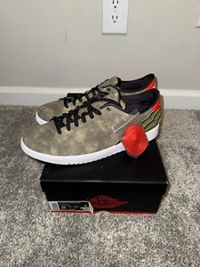 NEW Nike Air Jordan 1 Centre Court Low Shoe Oil Green DJ2756-300 Men's Size 12 - Picture 1 of 8