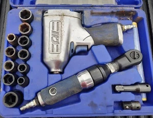 Campbell Hausfeld Set Impact Wrench Air Ratchet TLX1010 TL1102 Sockets - Picture 1 of 10